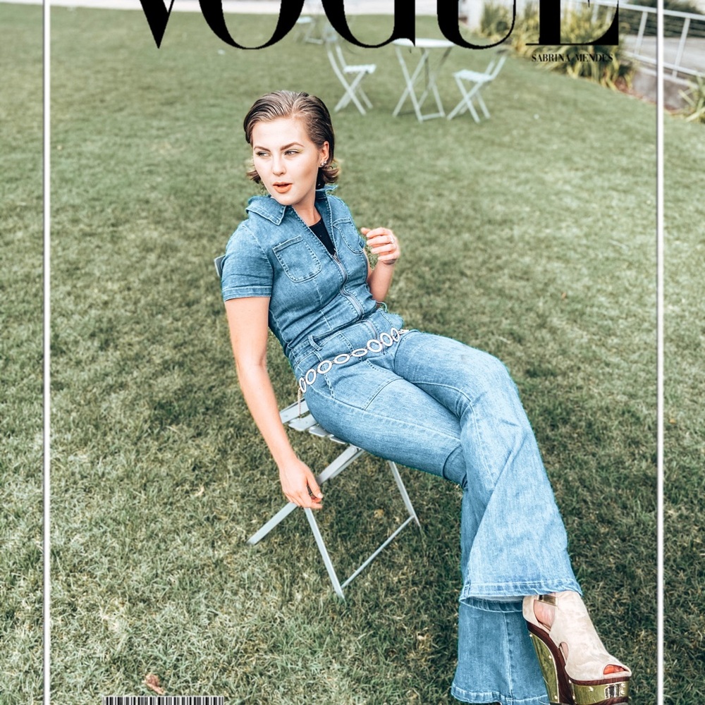 70’s Denim Jumpsuit